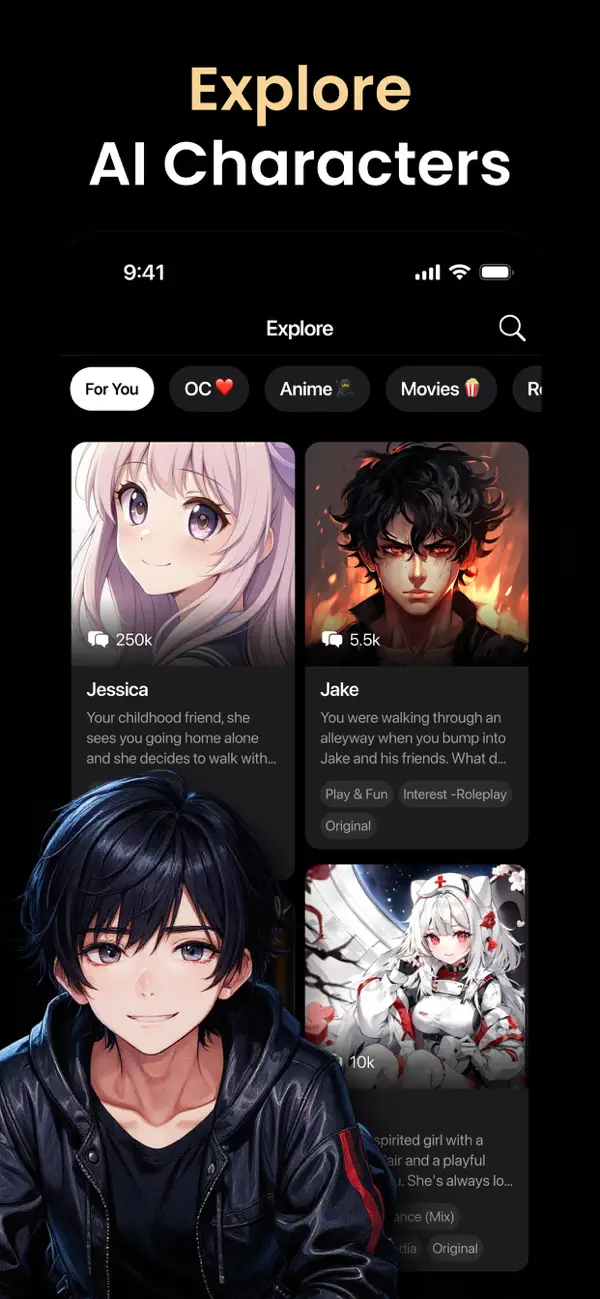 TalkZ: AI Chat with Character screenshot 4