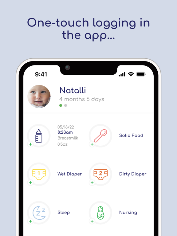 Talli Baby Tracker Newborn Log screenshot 10