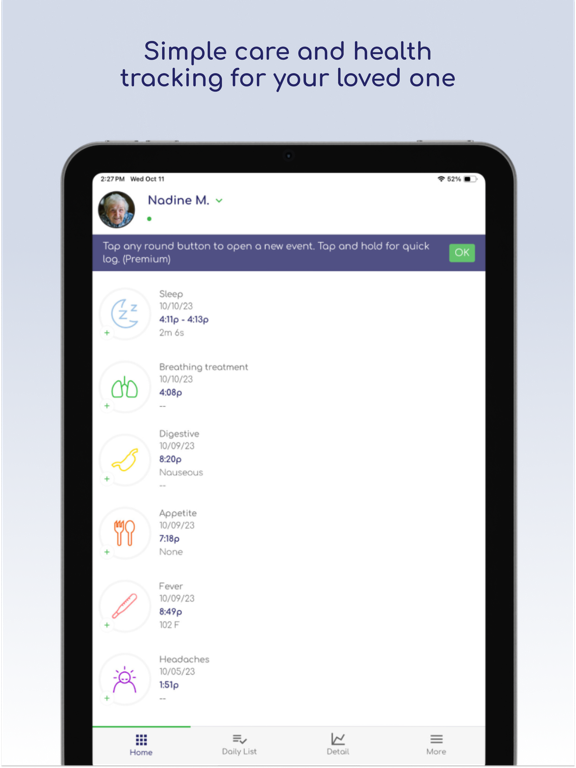 Talli Health & Symptom Tracker screenshot 10