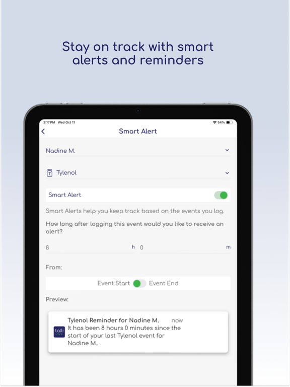 Talli Health & Symptom Tracker screenshot 4