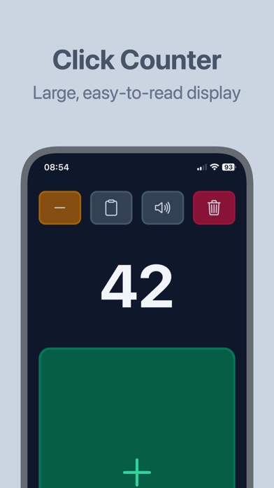 Tally Counter Click! screenshot 1