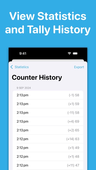 Tally Counter° screenshot 2