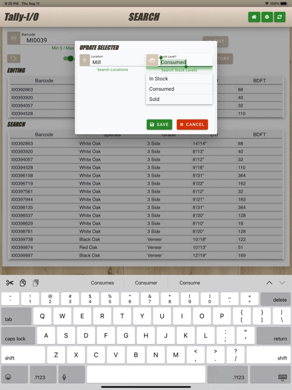 Tally-In screenshot 10