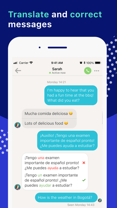 Tandem: Conversation exchange screenshot 4