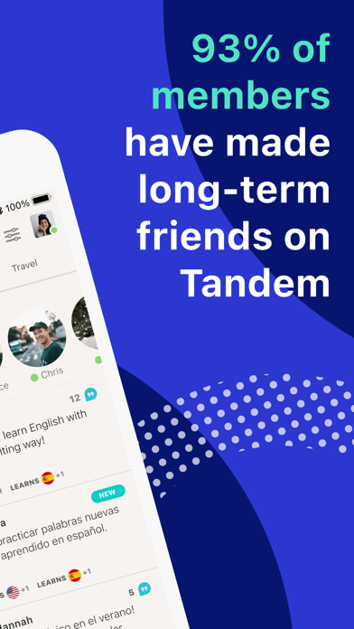 Tandem: Conversation exchange screenshot 5