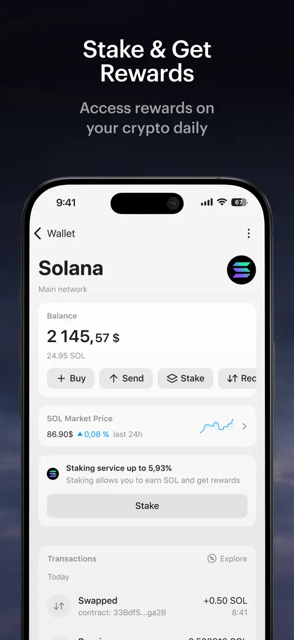 Tangem - Crypto wallet screenshot 2