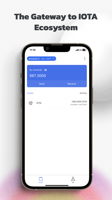 TanglePay IOTA Wallet screenshot 1