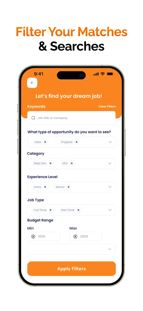 Tango: Freelance Marketplace screenshot 2