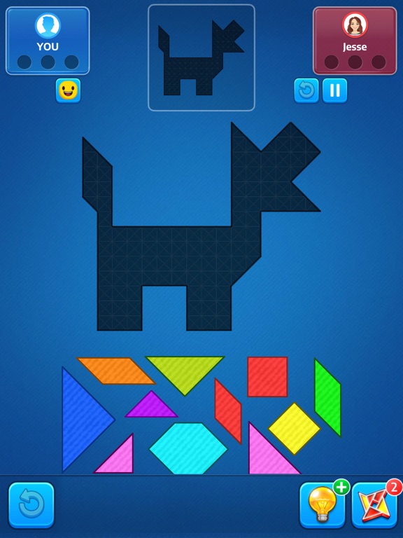Tangram Puzzle: Polygrams Game screenshot 1