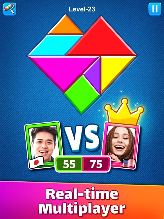 Tangram Puzzle: Polygrams Game screenshot 8