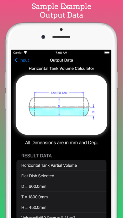 Tank Volume Calculator Pro screenshot 1