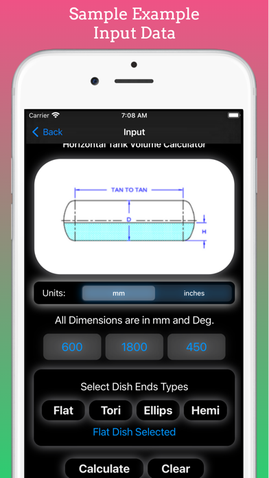 Tank Volume Calculator Pro screenshot 2
