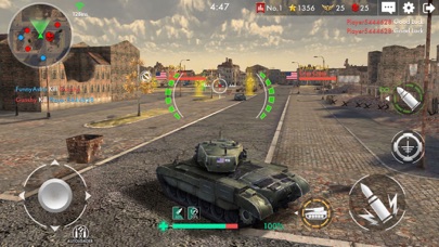 Tank Warfare: PvP Tanks Blitz screenshot 2