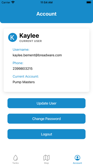 Tankfull IoT screenshot 1