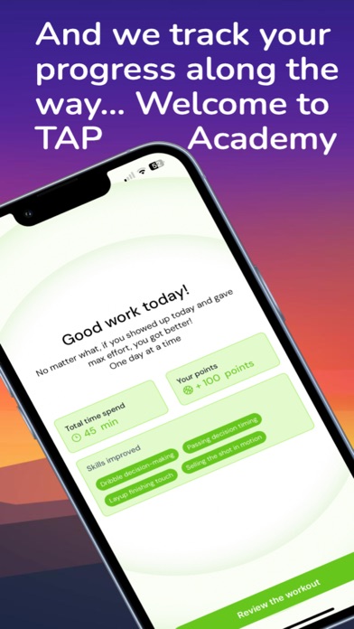 TAP Academy App screenshot 1