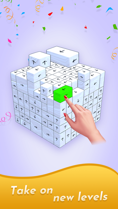 Tap Away 3D:Block Cube Puzzle screenshot 4