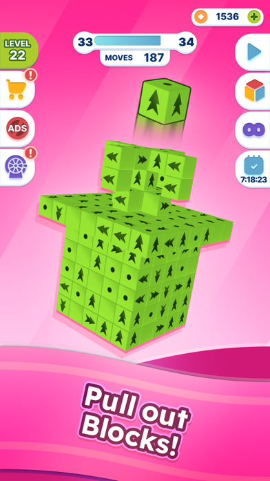 Tap Block Puzzle: 3D Сube Game screenshot 4