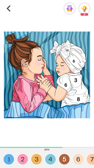 Tap Color Pro: Color By Number screenshot 2