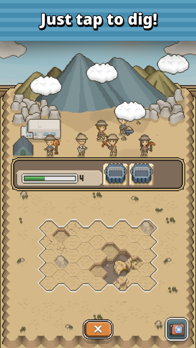 TAP! DIG! MY MUSEUM! screenshot 1