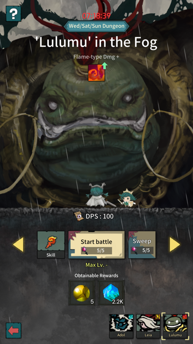 Tap Dragon: Little Knight Luna screenshot 1