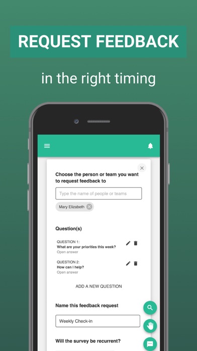 Tap My Back - Feedback App screenshot 4