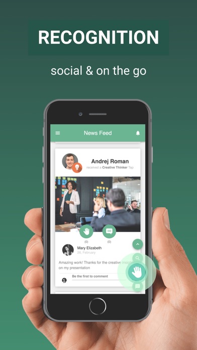 Tap My Back - Feedback App screenshot 6