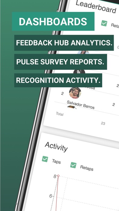 Tap My Back - Feedback App screenshot 1