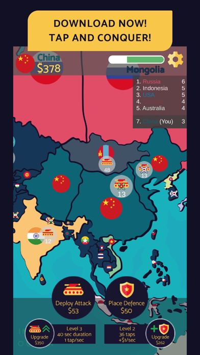 Tap Nations screenshot 1