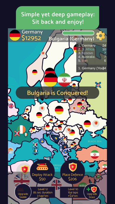 Tap Nations screenshot 2
