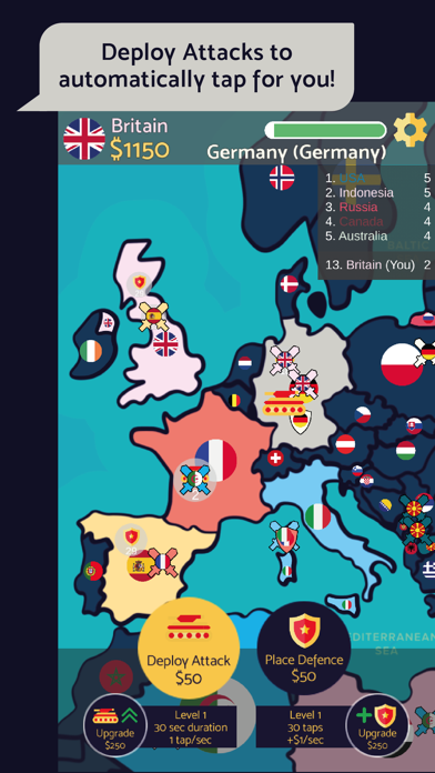 Tap Nations screenshot 5