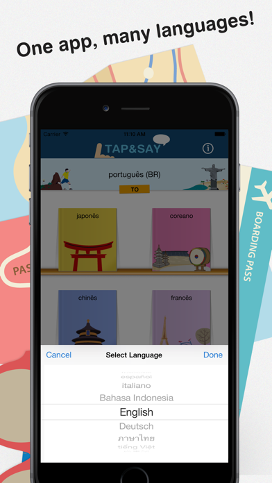 Tap & Say - Travel Phrasebook screenshot 5