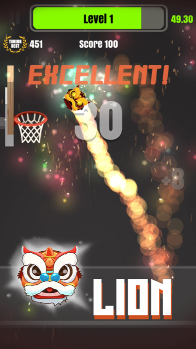 Tap Shots - dunk shot on fire screenshot 3