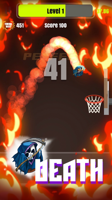 Tap Shots - dunk shot on fire screenshot 5