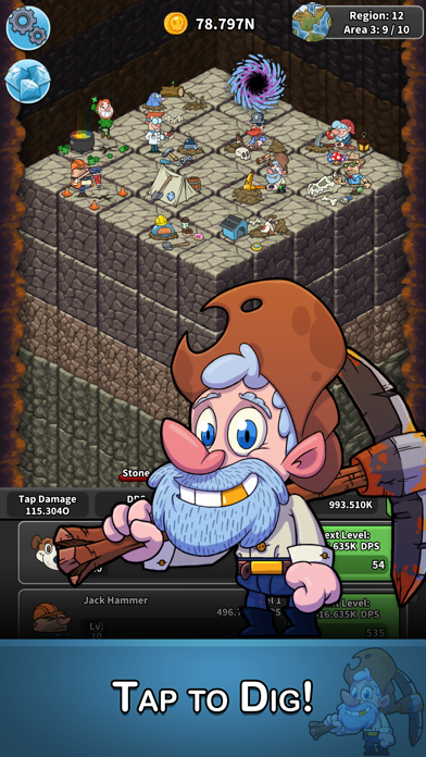 Tap Tap Dig - Idle Clicker screenshot 4