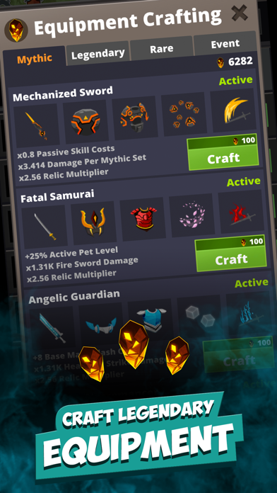 Tap Titans 2 - Hero Legends screenshot 2