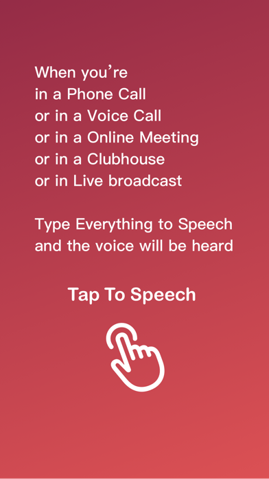 Tap To Speech screenshot 3