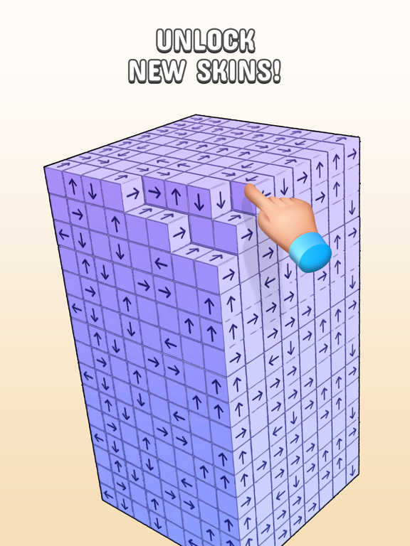 Tap to Unblock 3d Cube Away screenshot 1