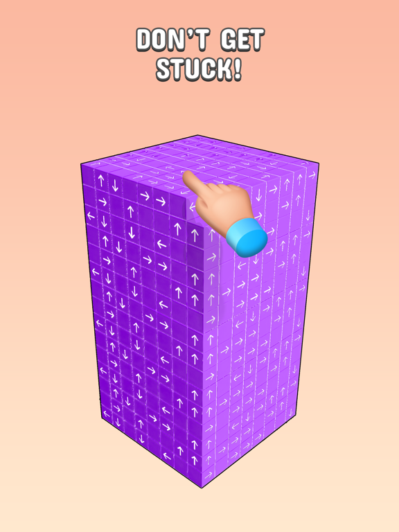 Tap to Unblock 3d Cube Away screenshot 3