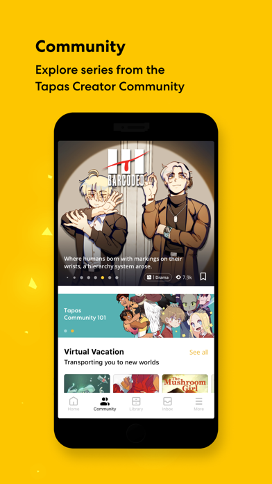 Tapas – Comics and Novels screenshot 1