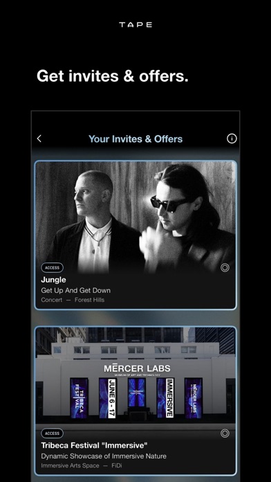 Tape: Experiences screenshot 5