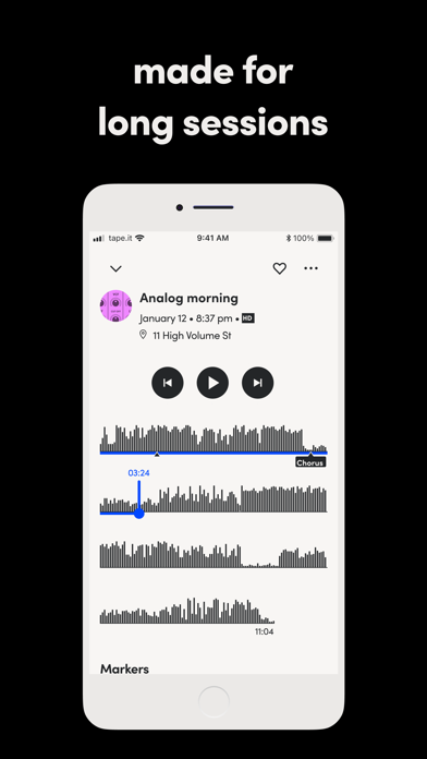 Tape It - Pro Audio Recorder screenshot 1
