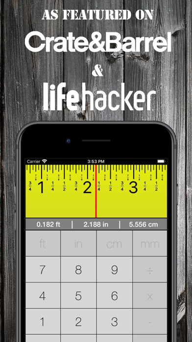 Tape Measure Calculator Pro screenshot 1