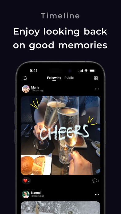 TapNow. Friends on homescreen. screenshot 4