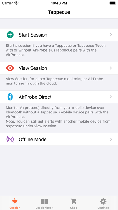 Tappecue screenshot 2