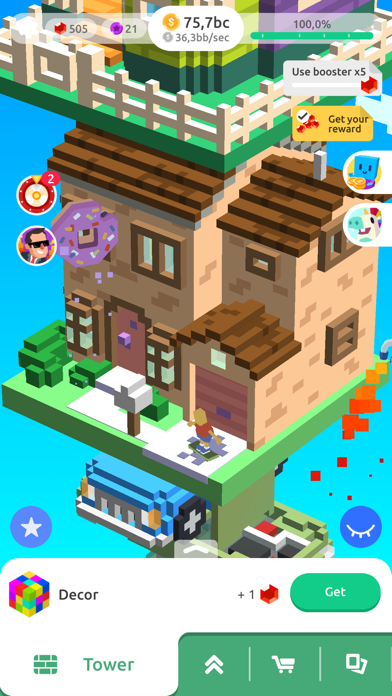 TapTower - Idle Building Game screenshot 1