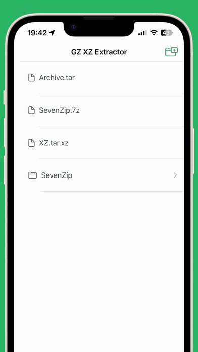 TAR GZ & XZ Extract screenshot 3