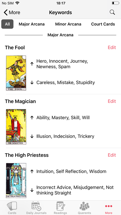 Tarot Journal screenshot 3