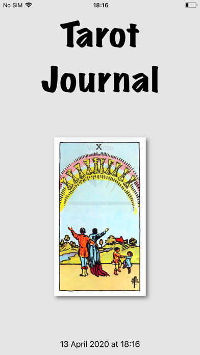 Tarot Journal screenshot 1