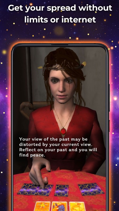 Tarot Reader 3D - Card reading screenshot 2
