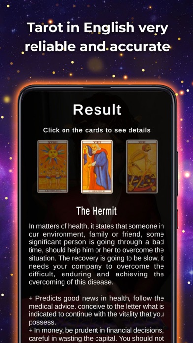 Tarot Reader 3D - Card reading screenshot 1